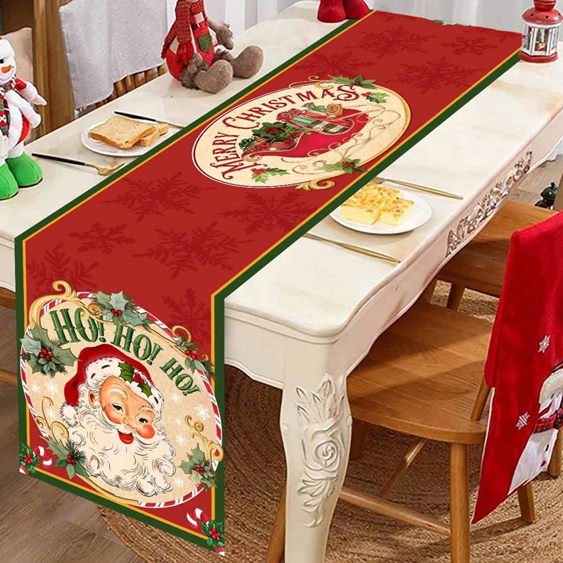 Santa Claus Table Runner