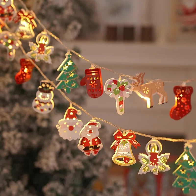 Deer Snowflake Lights