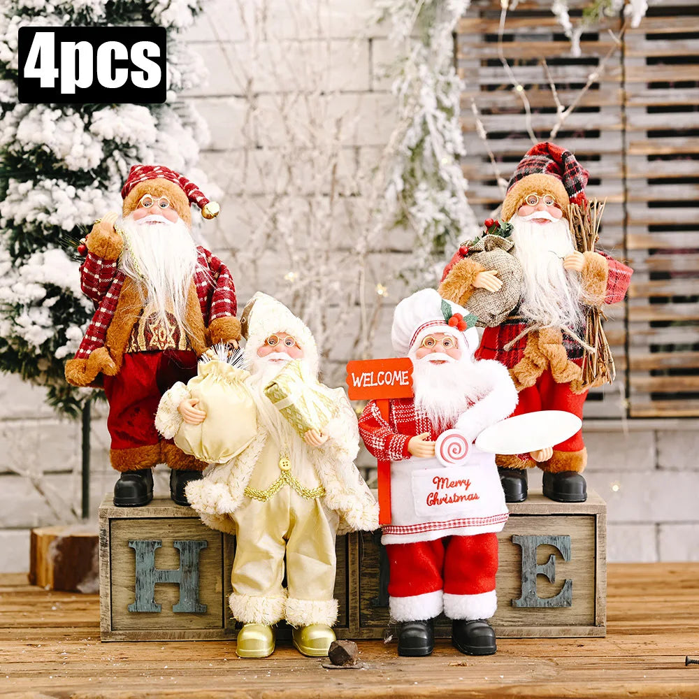 Santa Claus Plush Figurine