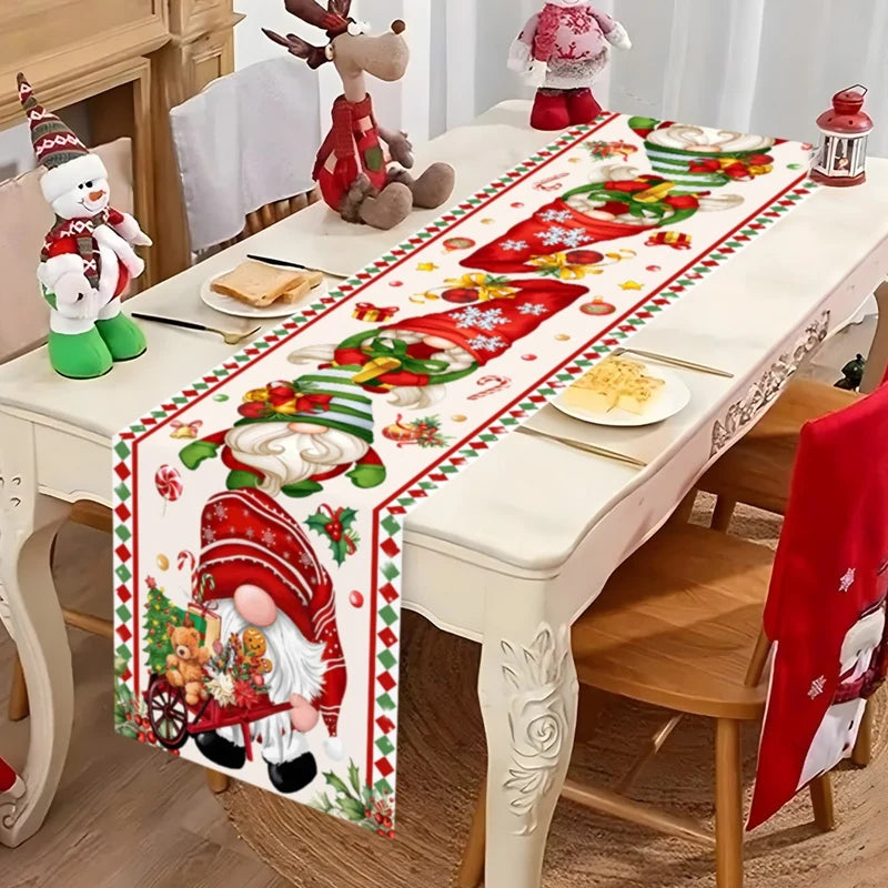 Santa Claus Table Runner