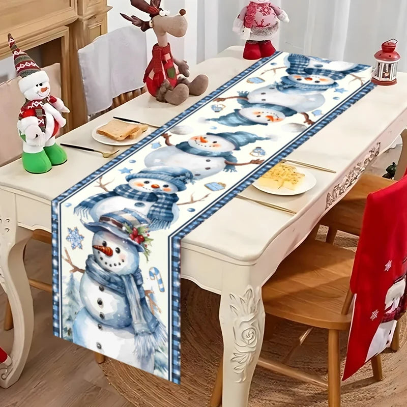 Santa Claus Table Runner