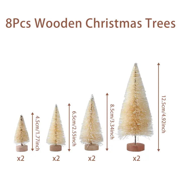 Mini Wooden Christmas Tree