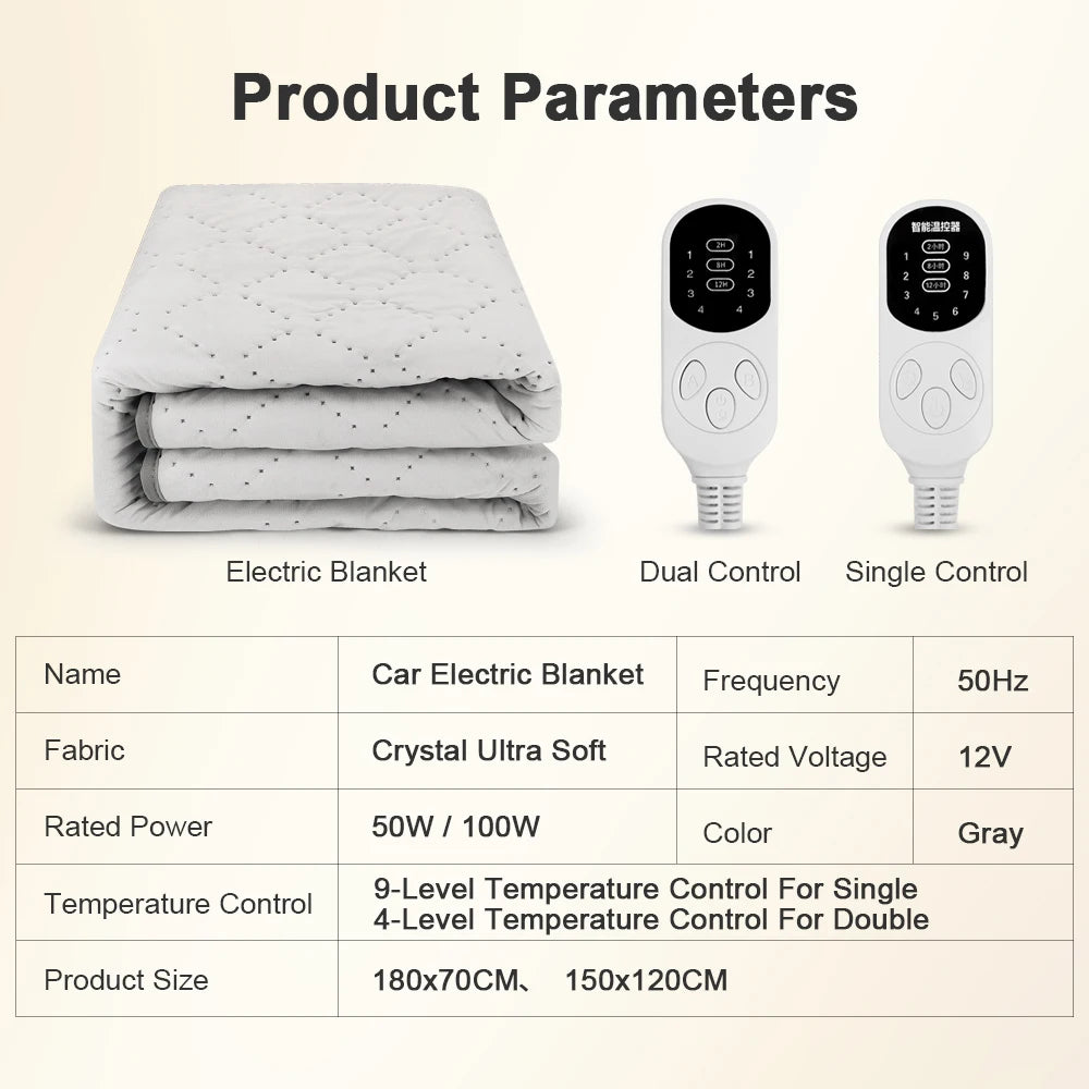 Heated Car Blanket