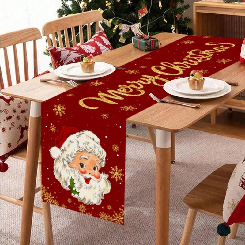 Santa Claus Table Runner