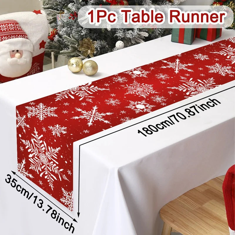 Santa Claus Table Runner