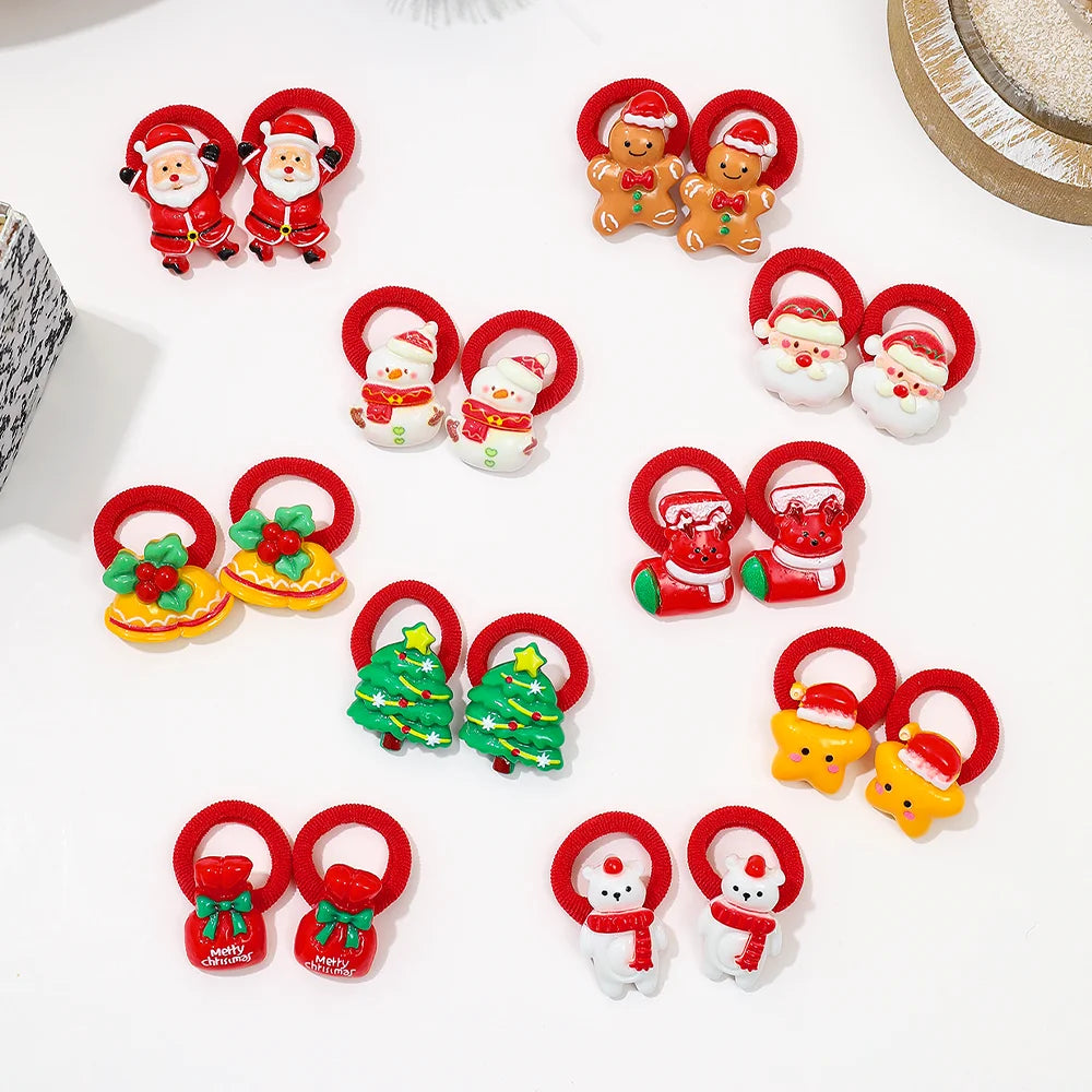 Christmas Hair Ties