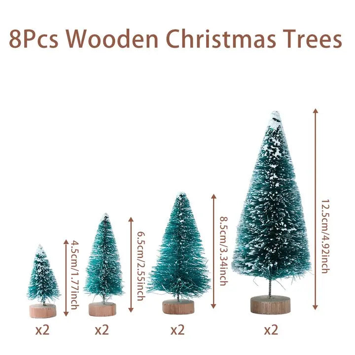 Mini Wooden Christmas Tree