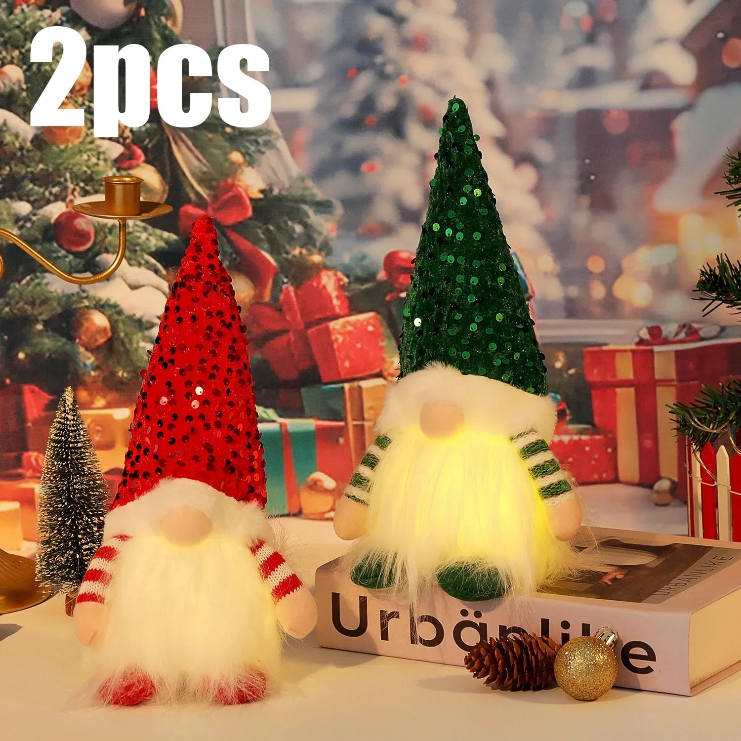 Santa Claus Plush Figurine