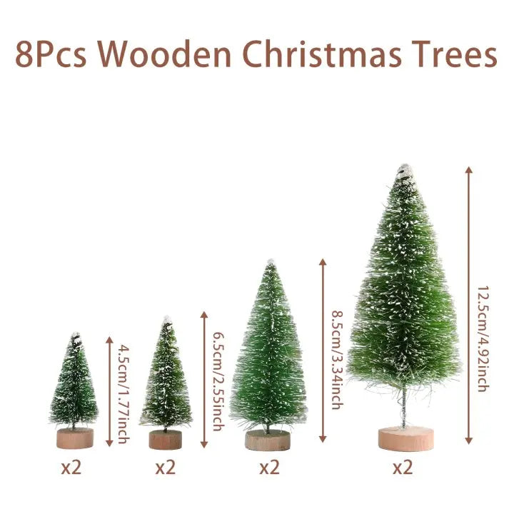 Mini Wooden Christmas Tree