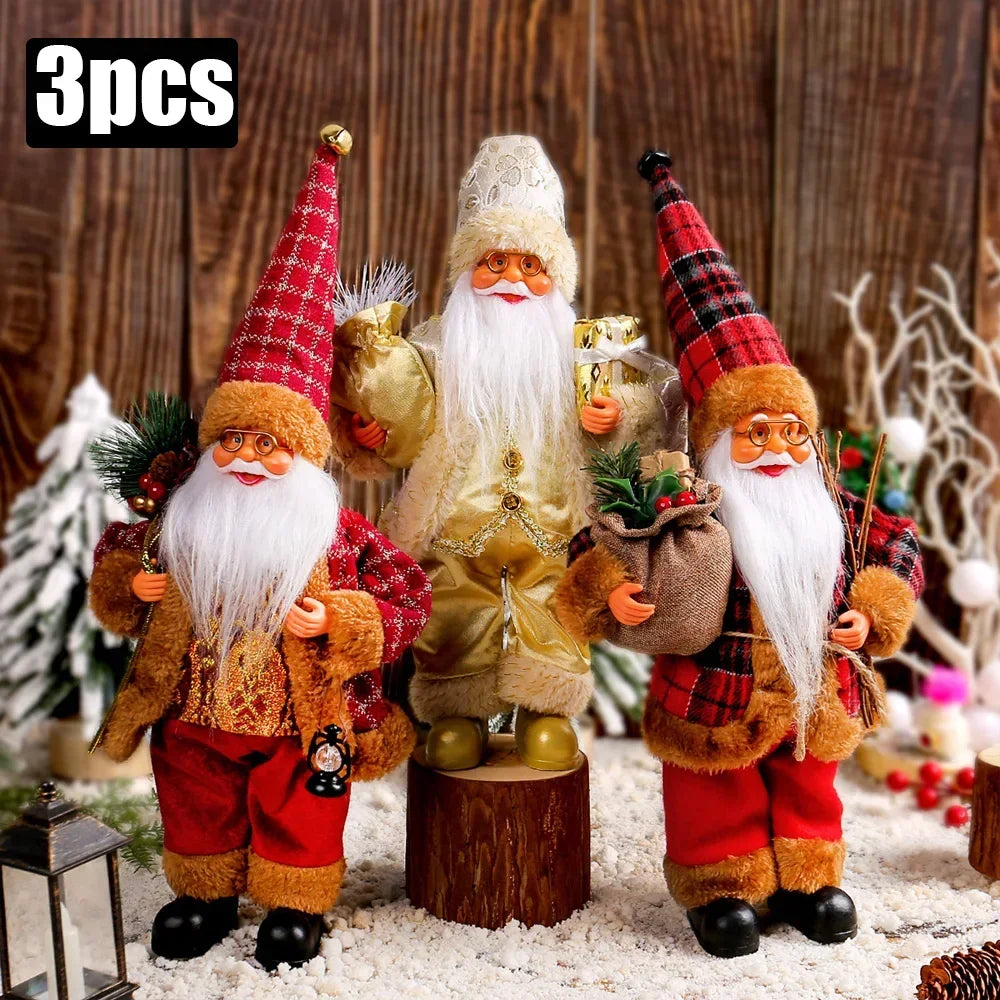 Santa Claus Plush Figurine