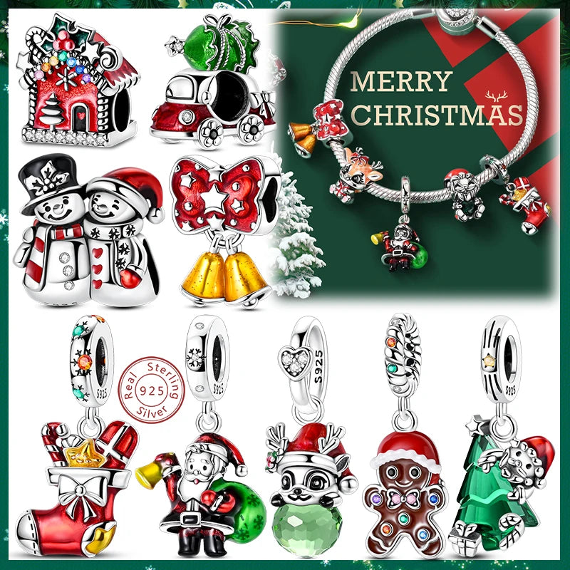 925 Sterling Silver Pendants for Bracelets