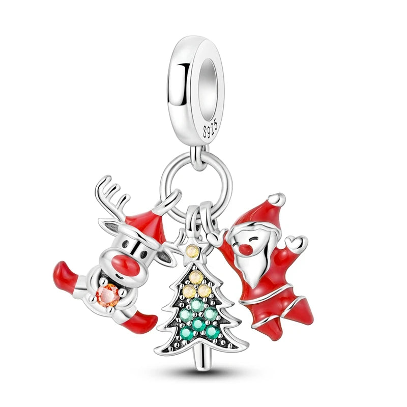 925 Sterling Silver Pendants for Bracelets