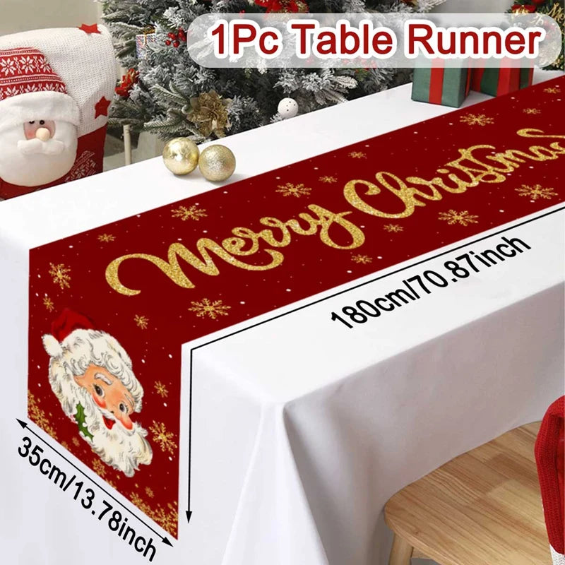 Santa Claus Table Runner