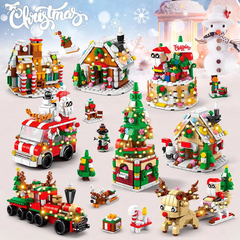Christmas Building Block Set
