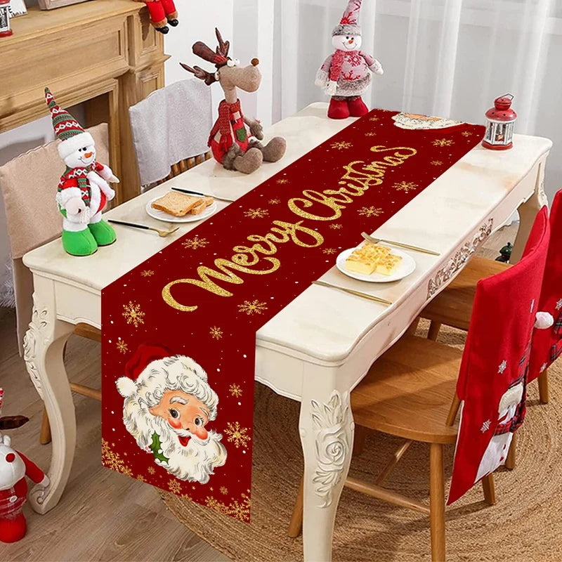 Santa Claus Table Runner