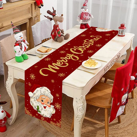 Santa Claus Table Runner
