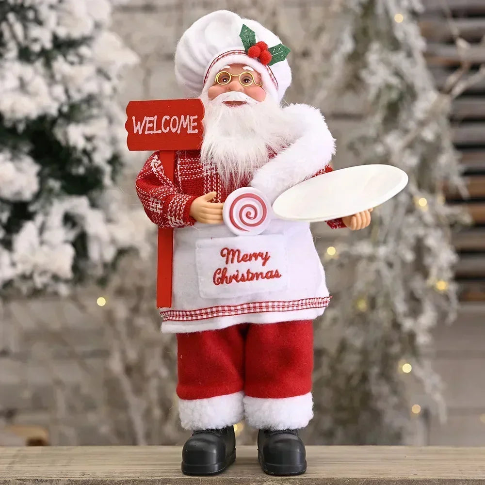 Santa Claus Plush Figurine