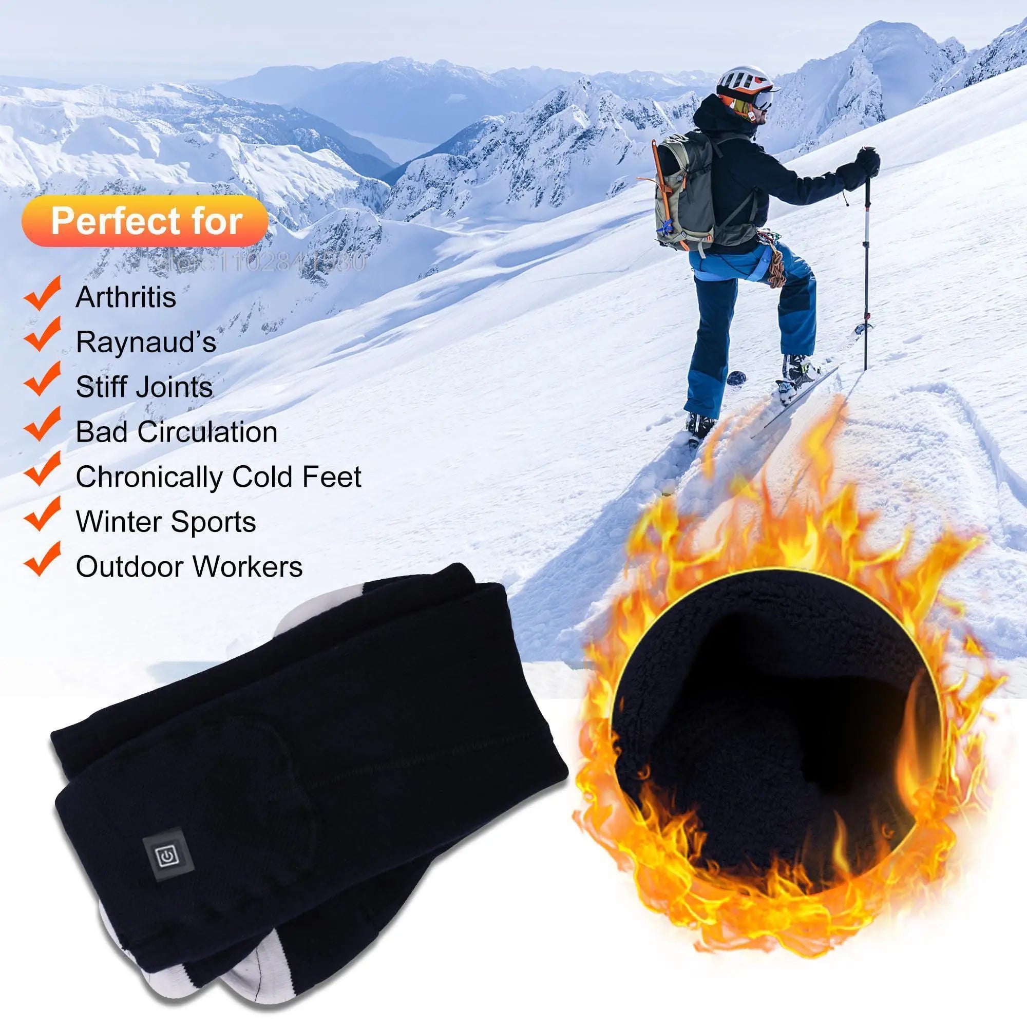 Electric Heated Socks