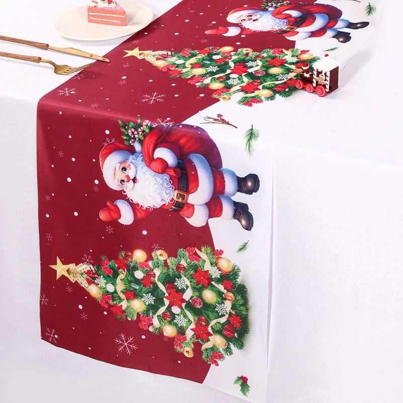 Santa Claus Table Runner