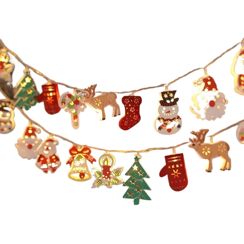 Deer Snowflake Lights