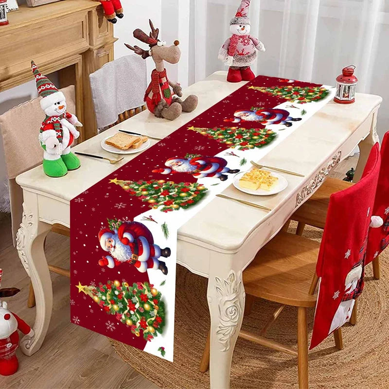 Santa Claus Table Runner