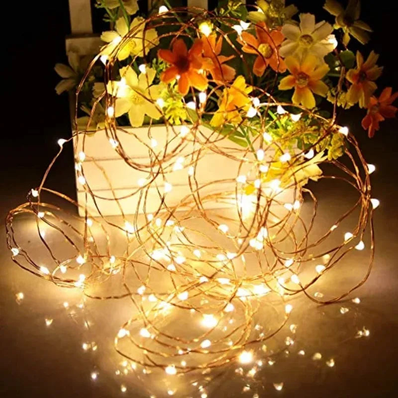 Fairy Lights String Button