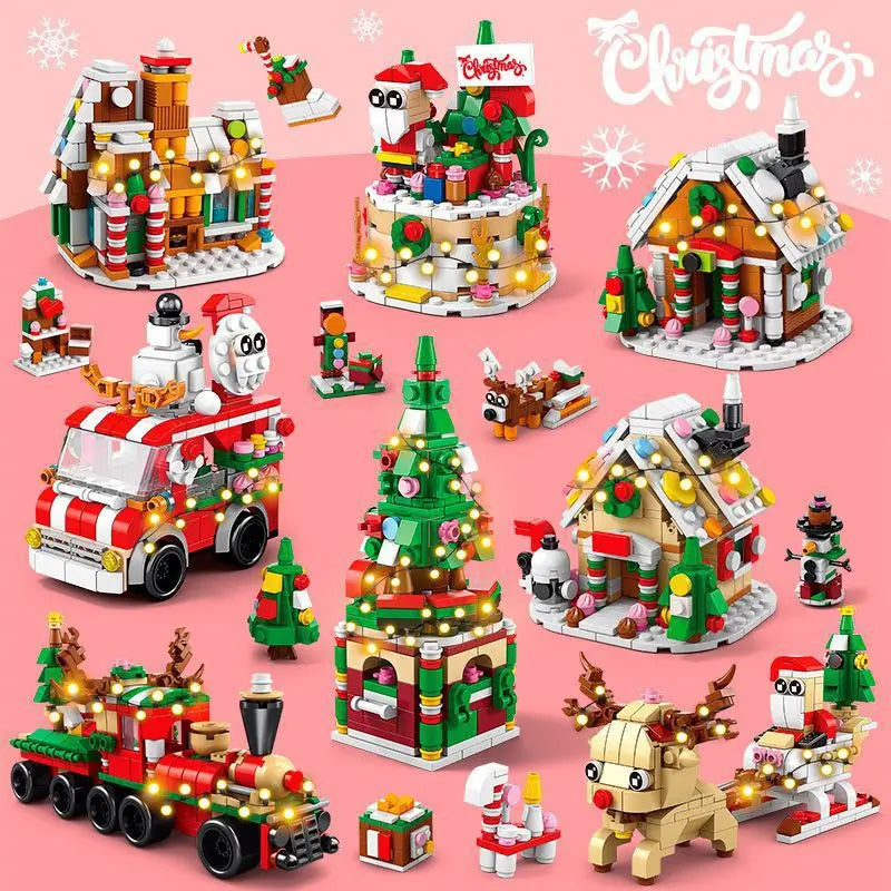 Christmas Building Block Set