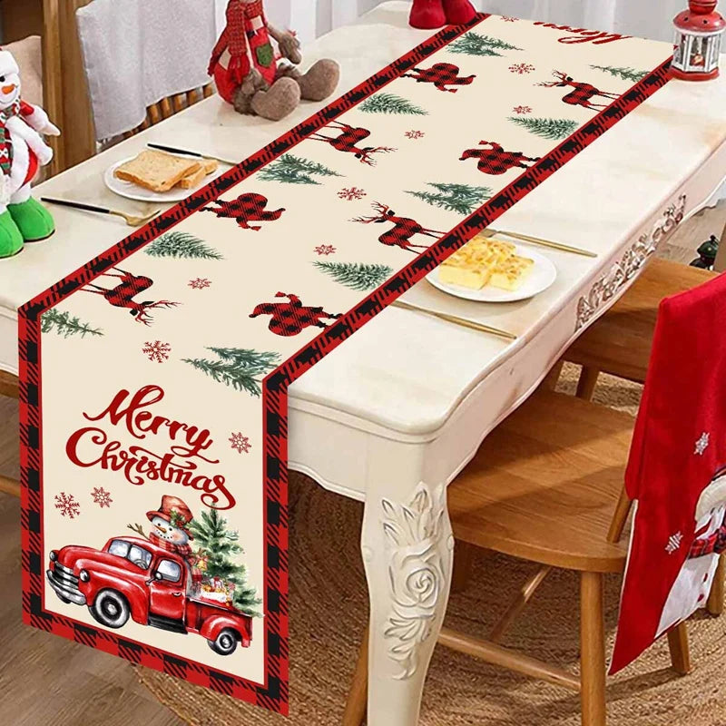 Santa Claus Table Runner