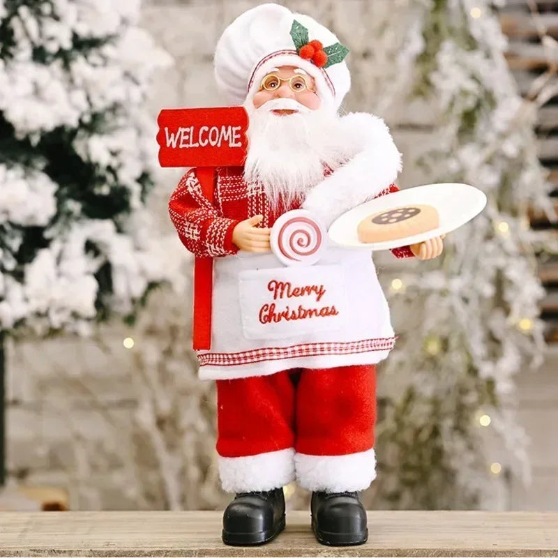 Santa Claus Plush Figurine