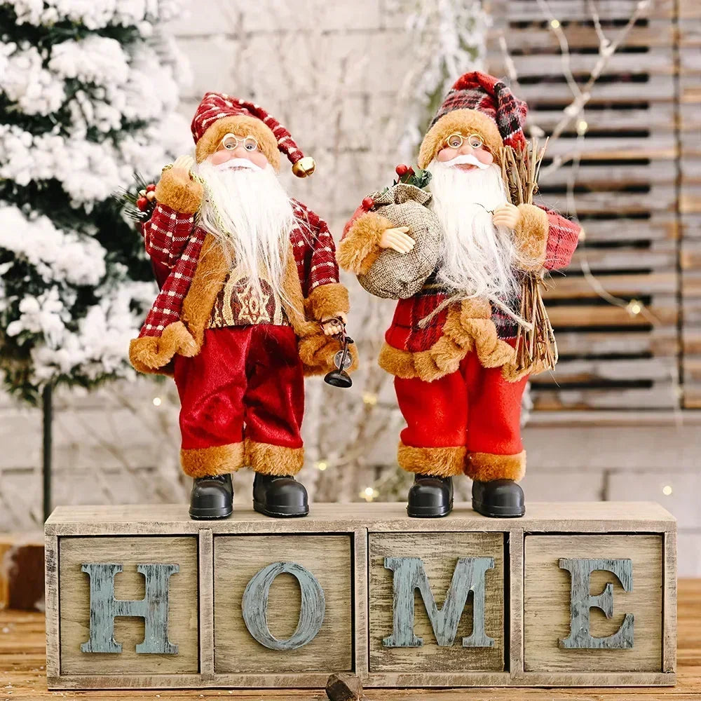 Santa Claus Plush Figurine
