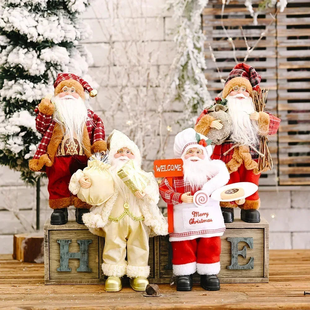 Santa Claus Plush Figurine