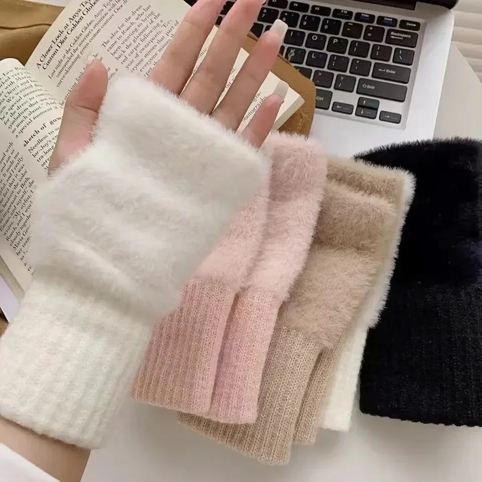 Winter Fingerless Gloves