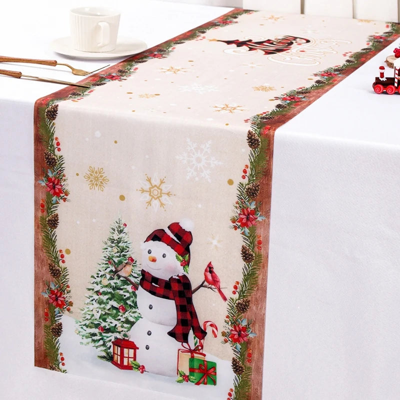 Santa Claus Table Runner