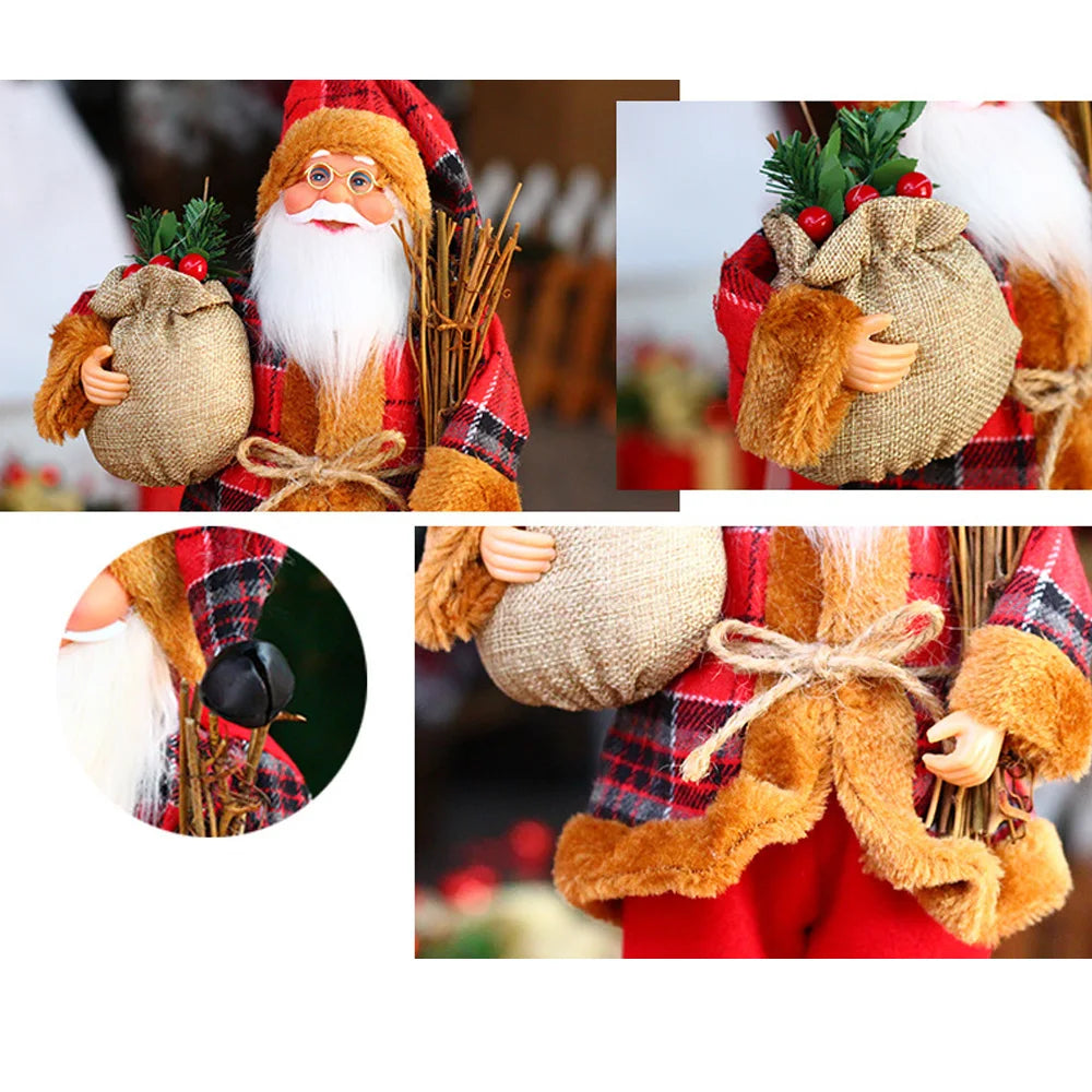 Santa Claus Plush Figurine