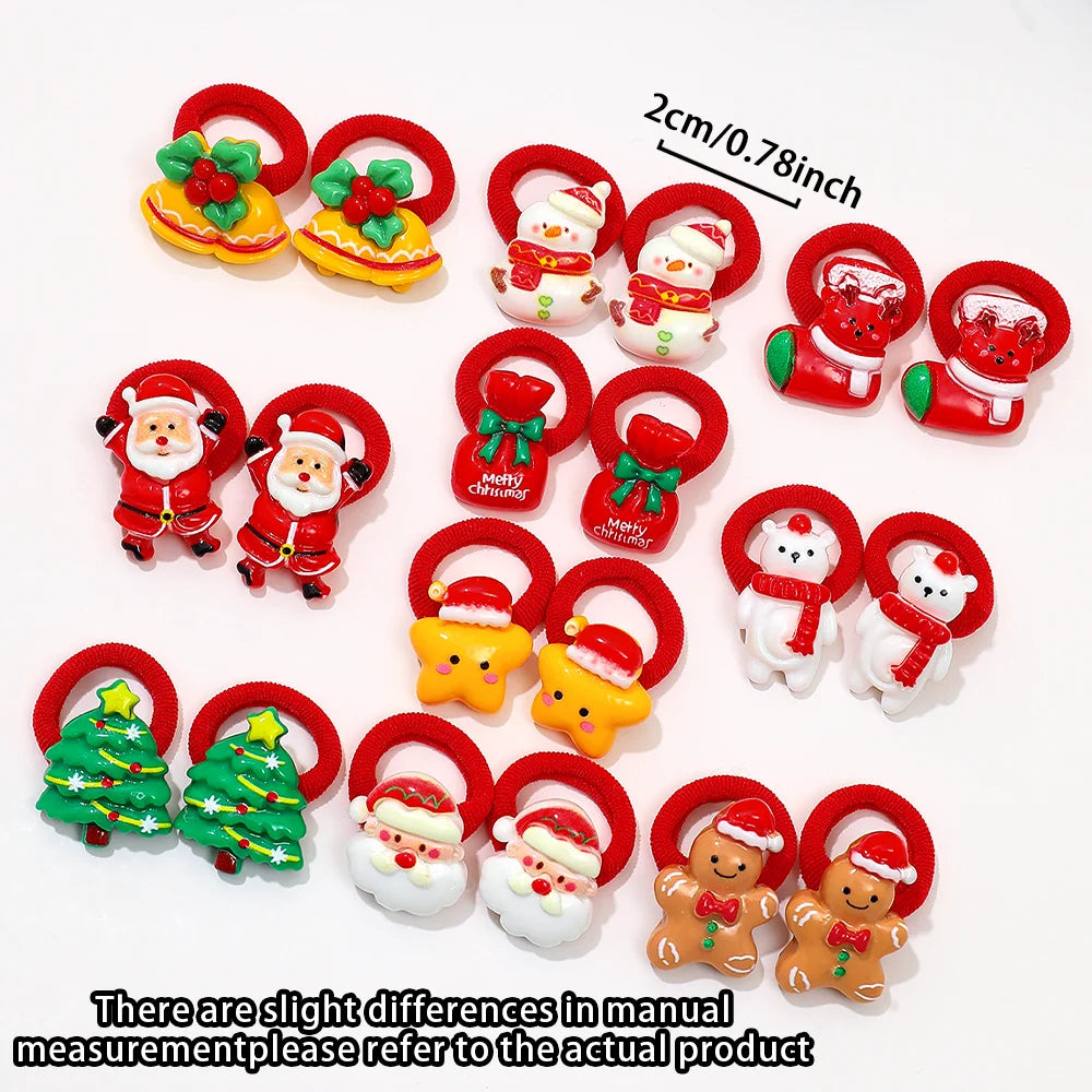 Christmas Hair Ties