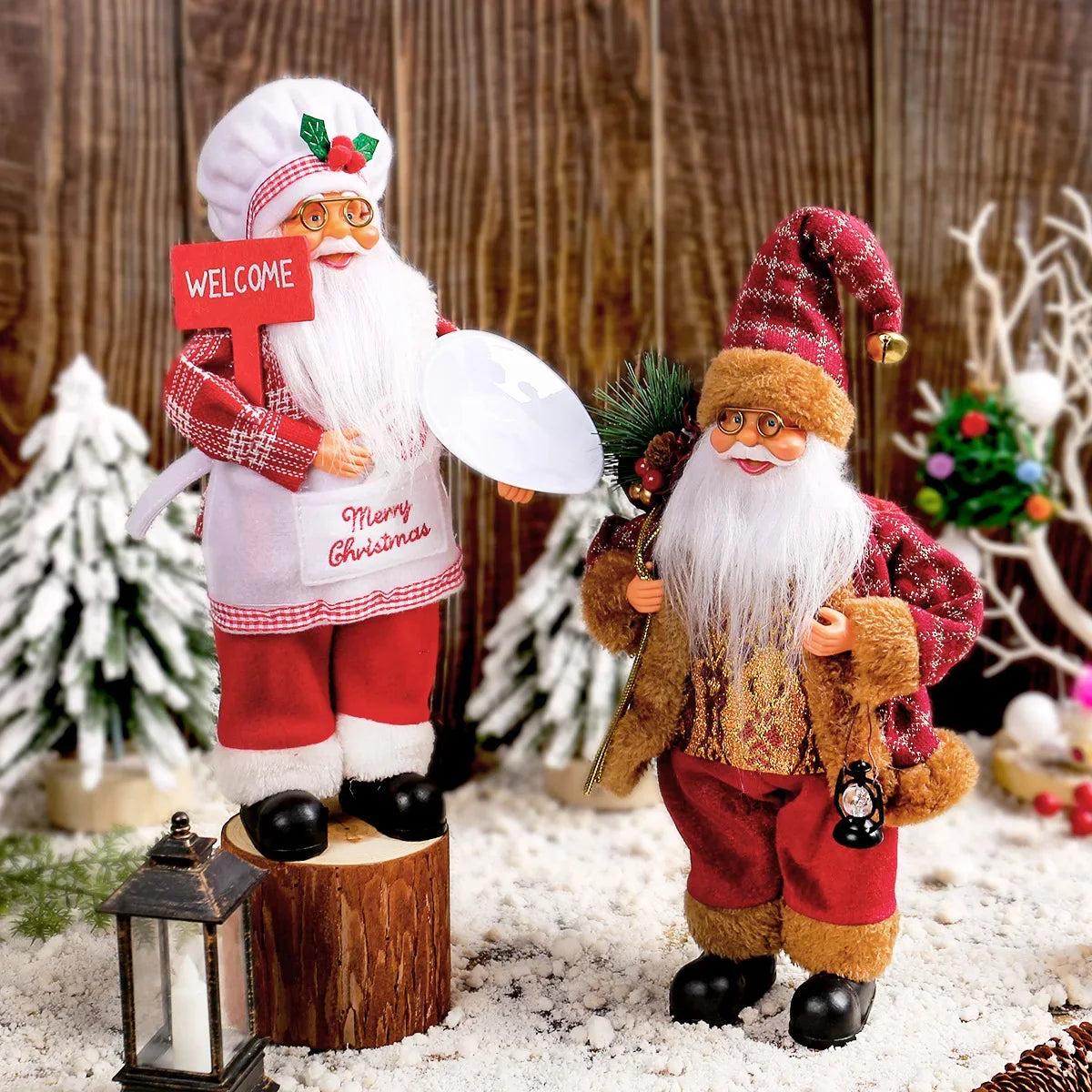 Santa Claus Plush Figurine