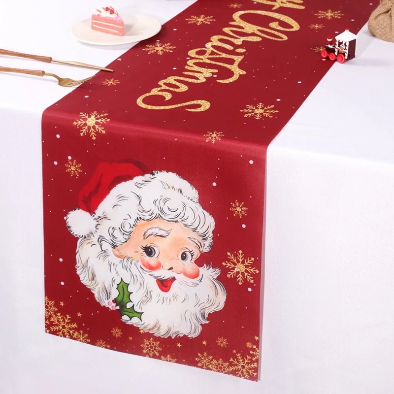 Santa Claus Table Runner