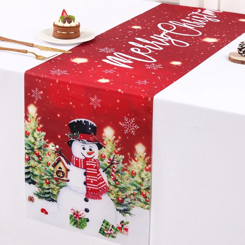 Santa Claus Table Runner