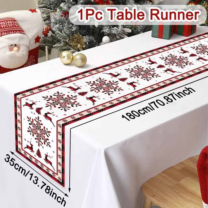 Santa Claus Table Runner