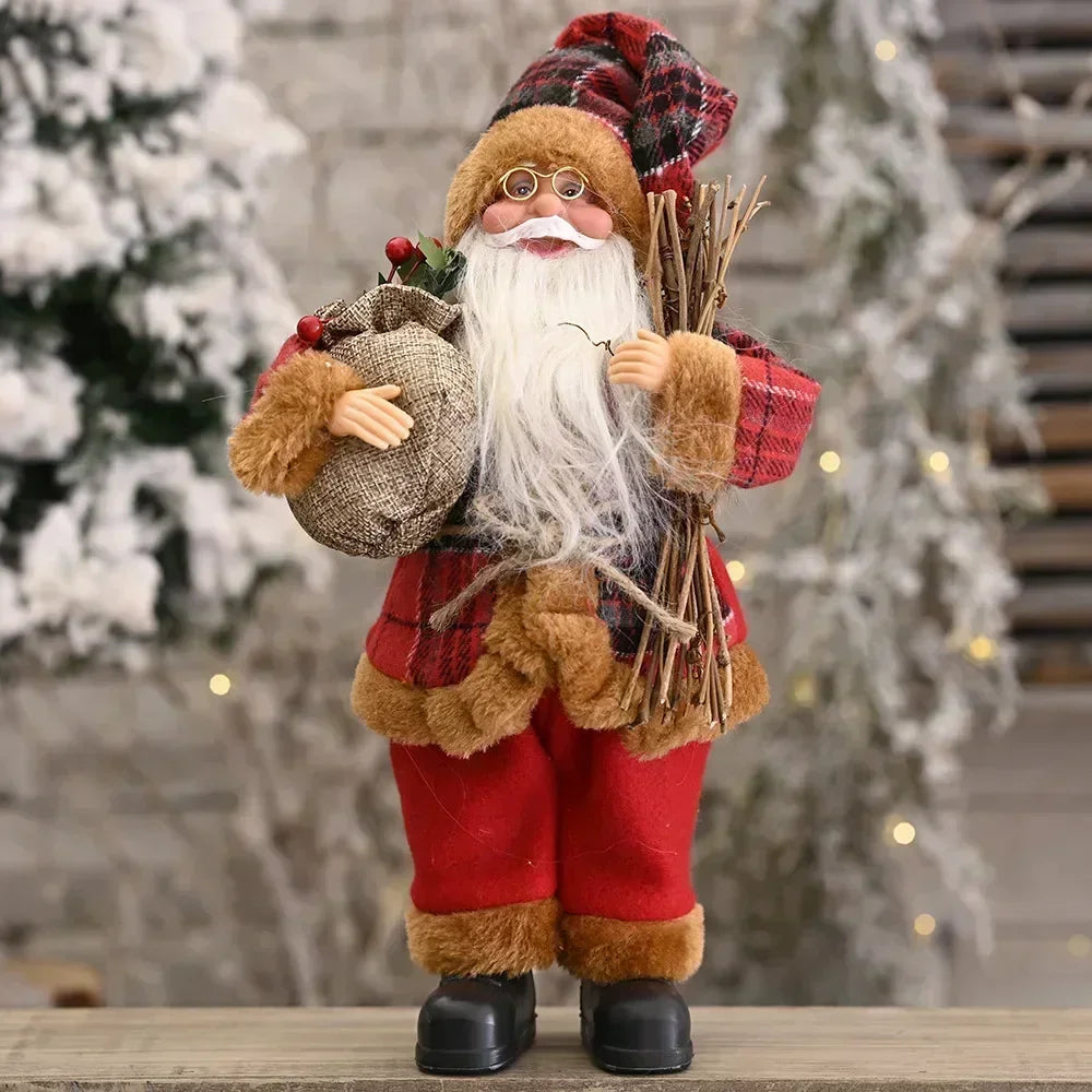 Santa Claus Plush Figurine