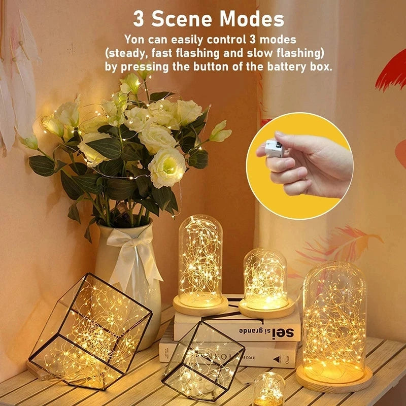 Fairy Lights String Button