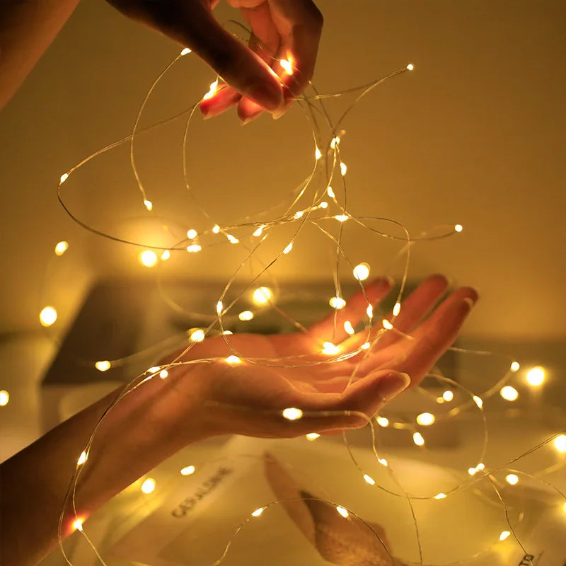 Fairy Lights String Button