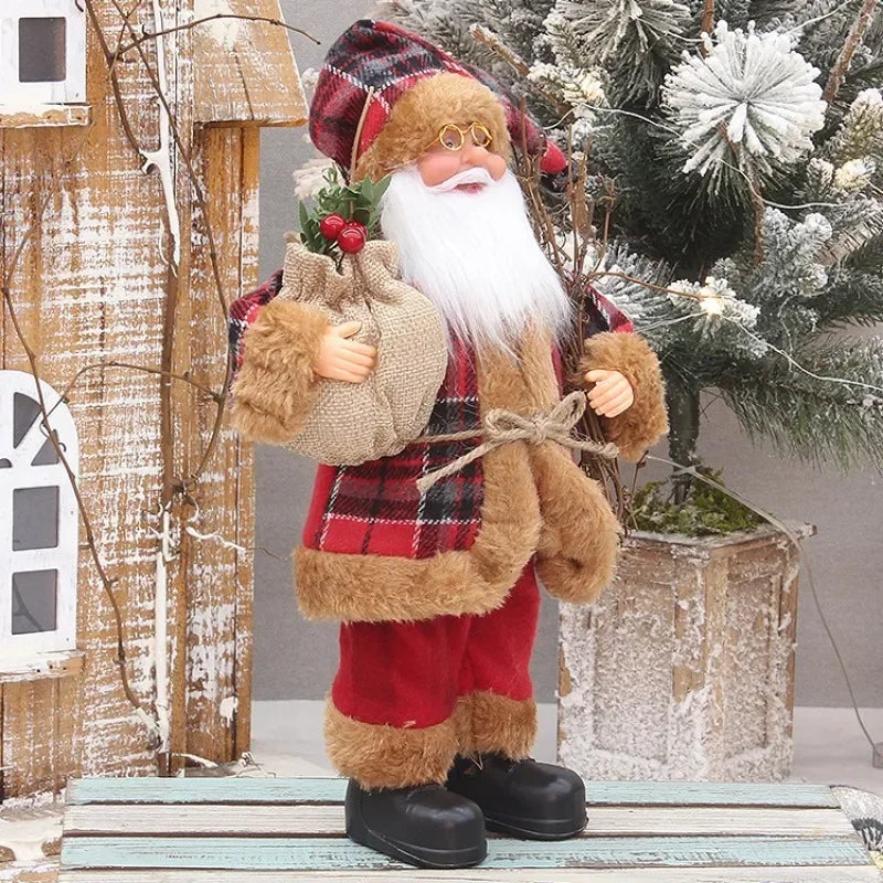 Santa Claus Plush Figurine