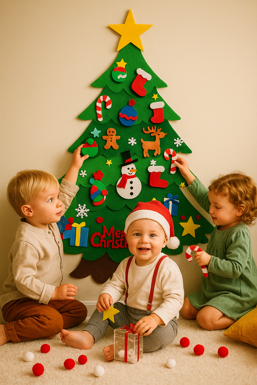 DIY Felt Christmas Tree