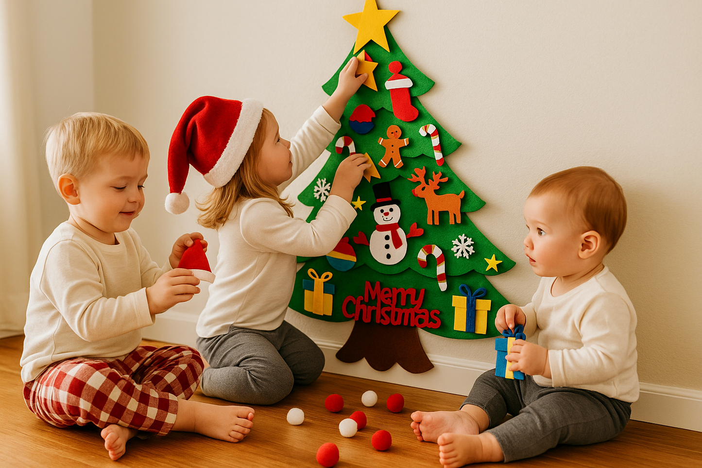 DIY Felt Christmas Tree