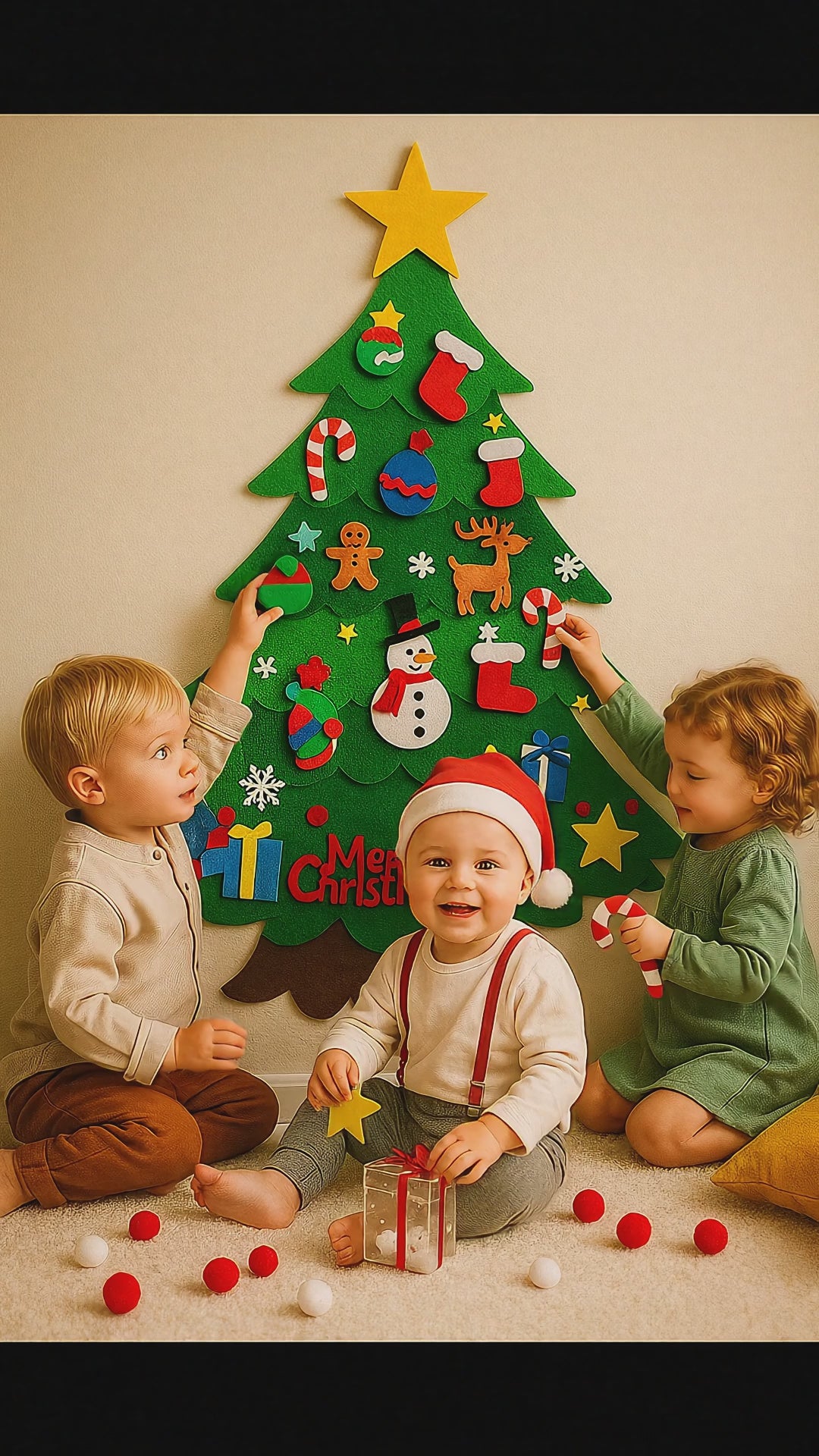 DIY Felt Christmas Tree